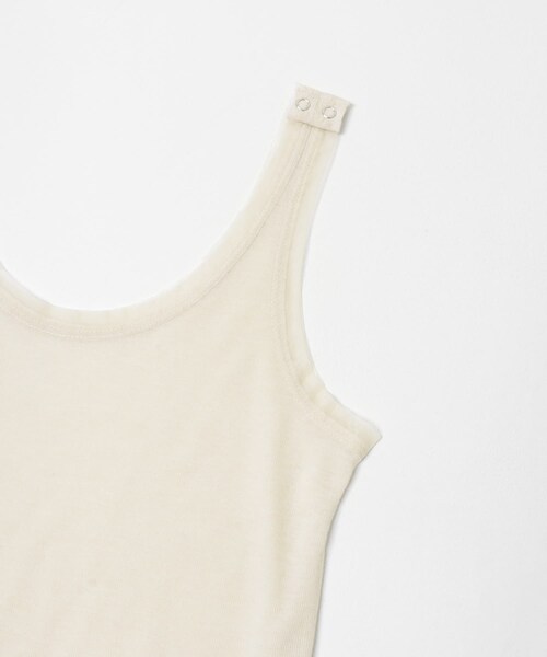 LAATO（ラート）の「layered piping tee（Tシャツ/カットソー・レディース・チョコレート/クリーム/ネズミ・Free）」の15枚目の写真