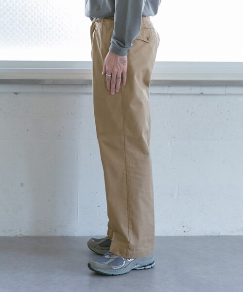 URBAN RESEARCH DOORS(アーバンリサーチドアーズ)の「インタックチノトラウザー(チノパンツ・メンズ・Navy/Beige/Khaki・38/40)」の17枚目の写真