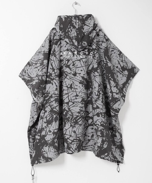 EKAL(エカル)の「mountain research Splatrail Poncho(レインコート/ポンチョ・メンズ・Gray CCL・One)」の11枚目の写真