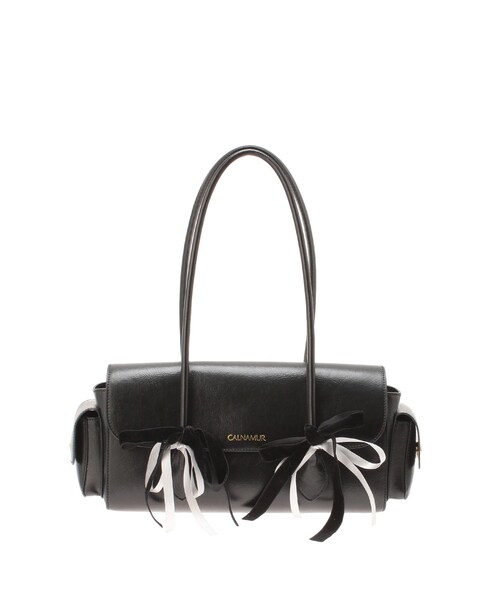 Firsthand/Leather Ribbon Boston bag / レザーリボンボストンバッグ/ 防水レザー｜Daytona  Park(FREAK'S STORE公式通販)