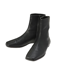 Ungrid | ミドル丈フラットブーツ(ブーツ)