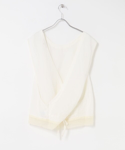 かぐれ（カグレ）の「Vlas Blomme　Swallowジレ（ベスト・レディース・Off White・FREE）」の18枚目の写真