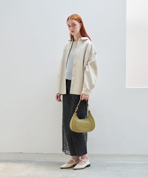 URBAN RESEARCH ROSSO（アーバンリサーチロッソ）の「オーバージャケット（その他アウター・レディース・pistachio/off・FREE）」の7枚目の写真