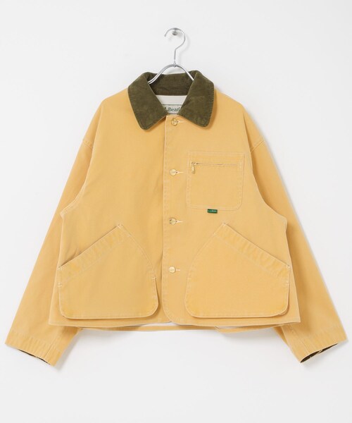 URBAN RESEARCH DOORS（アーバンリサーチドアーズ）の「L.L.Bean JAPAN EDITION　HARBOR FIELD COAT（テーラードジャケット・レディース・NATURAL/FADESADDLE/SALMON/FADEBLUE・M）」の20枚目の写真