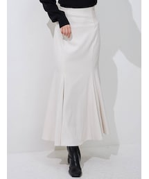 MERCURYDUO | ウエストリブ切替マーメイドスカート(スカート)
