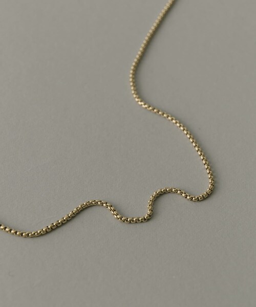 SMELLY（スメリー）の「ステンレスベネチアンチェーンネックレス（ネックレス・メンズ・GLD・-）」の4枚目の写真