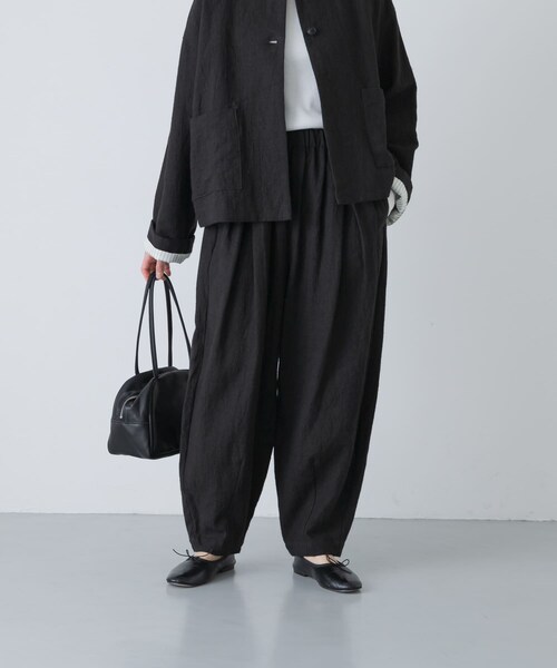 かぐれ（カグレ）の「リネンラミールーズテーパードパンツ（その他