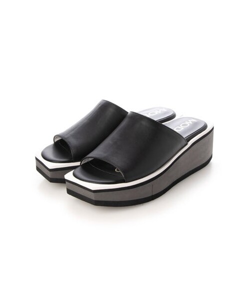 Mode et Jacomo(モードエジャコモ)の「モード エ ジャコモ MODE ET JACOMO 厚底ミュールサンダル (サンダル・レディース・BL/MC/WH/SV・225/22.5cm/230/23cm/235/23.5cm/240/24cm/245/24.5cm)」の11枚目の写真