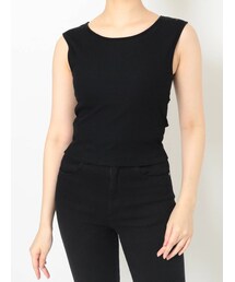 MURUA | バッククロスタンク(タンクトップ)