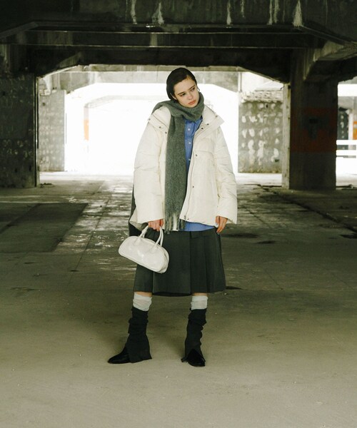 SENSE OF PLACE by URBAN RESEARCH（センスオブプレイスバイアーバンリサーチ）の「ニーハイソックス（その他アンダーウェア/インナー・レディース・IVORY/SILVER・one）」の16枚目の写真