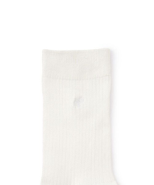 ROPE' PICNIC（ロペピクニック）の「RPロゴソックス（ソックス/靴下・レディース・ブラック/ホワイト/ダークブラウン/シルバー・F）」の17枚目の写真