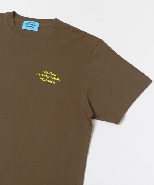THE GOODLAND MARKET（ザグッドランドマーケット）の「Western Hydrodynamic Research　WORKER TEE（Tシャツ/カットソー・メンズ・BROWN/SKYBLUE/NAVY・L/XL）」の6枚目の写真