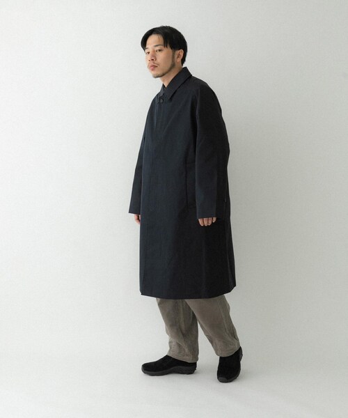 EKAL（エカル）の「nanamica　GORE-TEX Balmacaan Coat（ステンカラーコート・メンズ・N・S/M/L）」の6枚目の写真