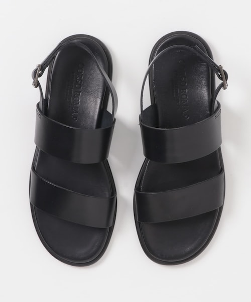 かぐれ（カグレ）の「CORSO ROMA, 9　DOUBLE STRAP SANDAL（サンダル・レディース・MOGARO/NERO・36/37/38）」の8枚目の写真
