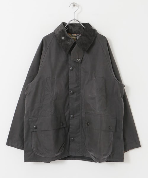 URBAN RESEARCH DOORS（アーバンリサーチドアーズ）の「Barbour　barbour bedale wax jacket（テーラードジャケット・レディース・grey/black・34/36）」の12枚目の写真