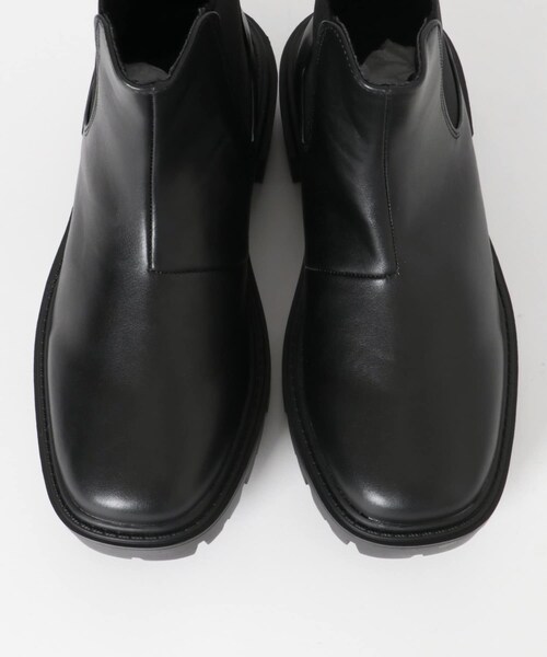 SENSE OF PLACE by URBAN RESEARCH（センスオブプレイスバイアーバンリサーチ）の「トラックソールサイドゴアブーツ（ブーツ・メンズ・BLACK・26/27/28）」の12枚目の写真