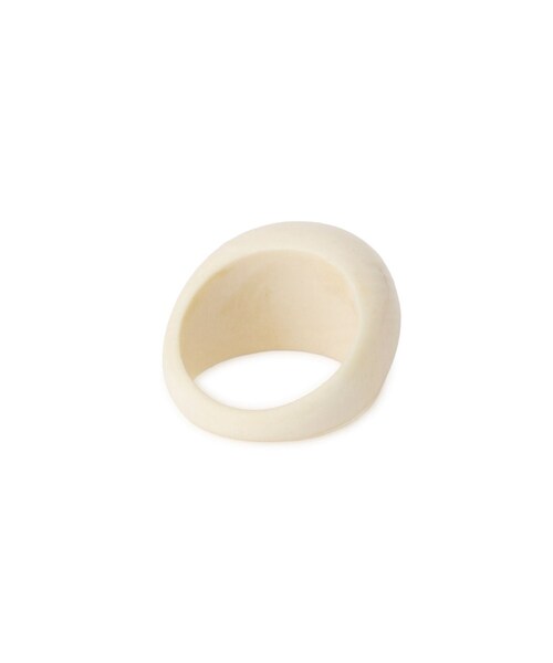ADAM ET ROPE'(アダムエロペ)の「【J'aDoRe・一部店舗限定】【Sapir Bachar(サピア バハール)】CORAL RING(リング・レディース・オフホワイト・F)」の7枚目の写真