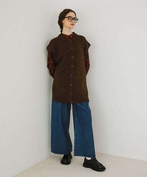 EKAL（エカル）の「バギータックデニム（デニムパンツ・レディース・O.W/USED・one/S/M）」の22枚目の写真