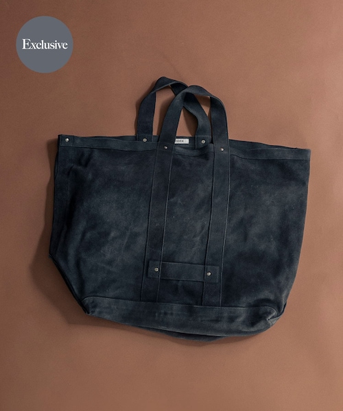 URBAN RESEARCH（アーバンリサーチ）の「『別注』SEVEN BY SEVEN×URBAN RESEARCH　LEATHER TOTE BAG（トートバッグ・メンズ・ECRU/CHACOAL/D.BROWN/OLIVE・Free）」の2枚目の写真