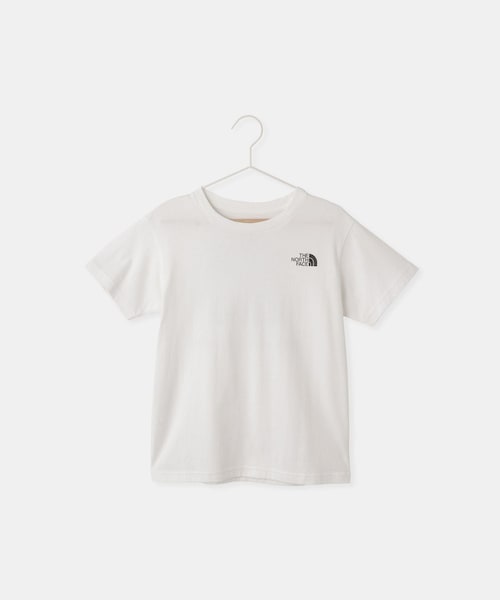 ROPE' PICNIC（ロペピクニック）の「【KIDS/キッズ】【THE NORTH FACE】S/S Back Square Logo Tee（Tシャツ/カットソー・キッズ・ブラック/ホワイト/ピンク・130/140/150/160）」の2枚目の写真