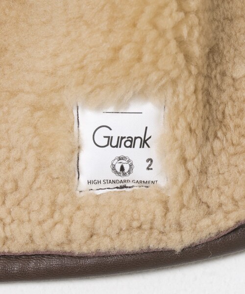 URBAN RESEARCH（アーバンリサーチ）の「Gurank　Lamb skin vest（ベスト・メンズ・BRN・2/3）」の11枚目の写真