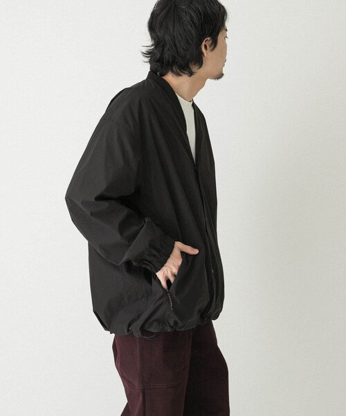 EKAL（エカル）の「『UR TECH』　MoLightカーディガン（カーディガン/ボレロ・メンズ・ブラック/ブラウン・M/L）」の8枚目の写真