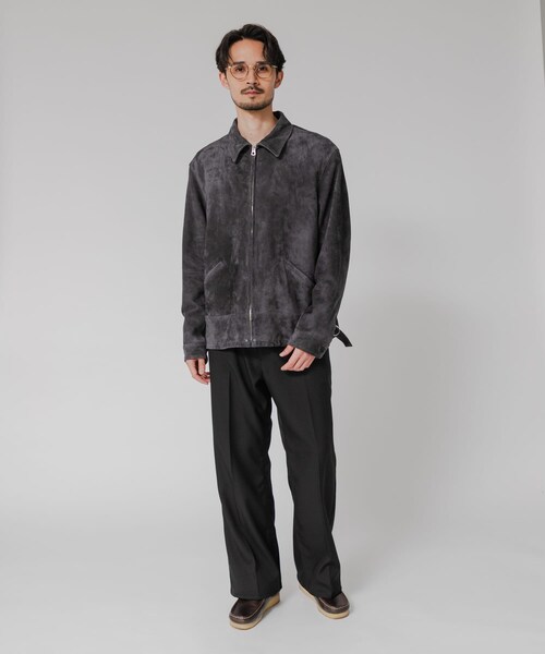 URBAN RESEARCH（アーバンリサーチ）の「GOAT SUEDE SPORTS JACKET（ブルゾン・メンズ・CHARCOAL・M/L）」の5枚目の写真