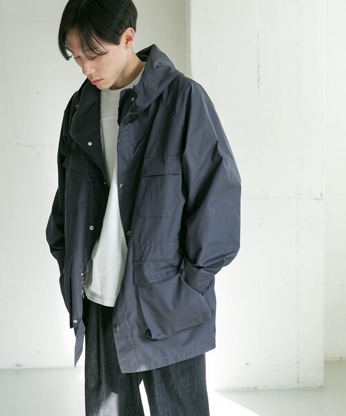 URBAN RESEARCH DOORS（アーバンリサーチドアーズ）の「『別注』SIERRA DESIGNS×DOORS　MOUNTAIN PARKA（マウンテンパーカー・メンズ・Blue Gray/Greige/Ink Black・M/L）」の9枚目の写真