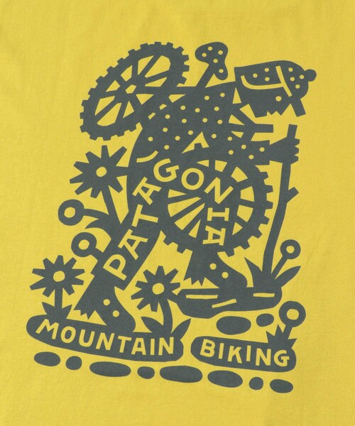 EKAL（エカル）の「patagonia　Hike-A-Bike Organic T-shirts（Tシャツ/カットソー・メンズ・BNLG/SBDY・S/M/L）」の11枚目の写真