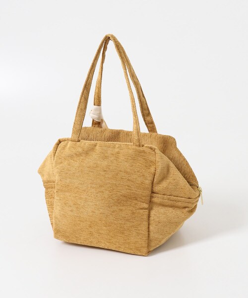URBAN RESEARCH DOORS（アーバンリサーチドアーズ）の「『別注』beej×DOORS　シェニールハンドバッグ（ハンドバッグ・レディース・MUSTARD/KHAKI・One）」の11枚目の写真
