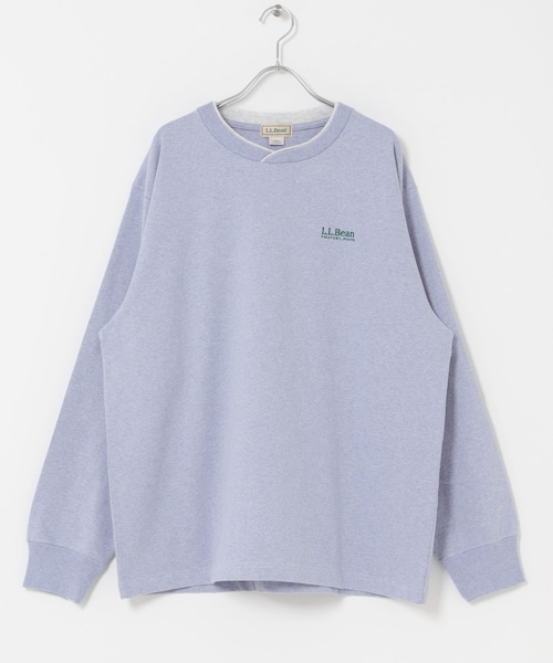 URBAN RESEARCH DOORS（アーバンリサーチドアーズ）の「L.L.Bean JAPAN EDITION　UNION LONG SLEEVE T-SHIRTS（Tシャツ/カットソー・メンズ・WHITE/BIRCH/TOP GREY/TOP SAX/TOP RED/NAVY・M/L/XL）」の4枚目の写真