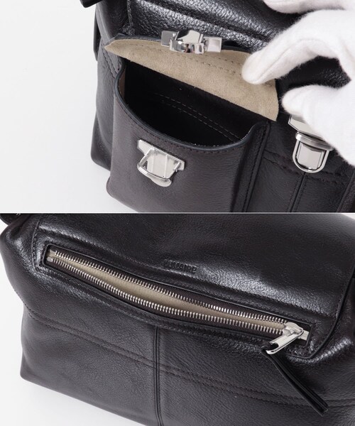 URBAN RESEARCH（アーバンリサーチ）の「LEMAIRE　MEDIUM GEAR BAG（ショルダーバッグ・メンズ・ESPRESSO/DARK MINK・-）」の9枚目の写真