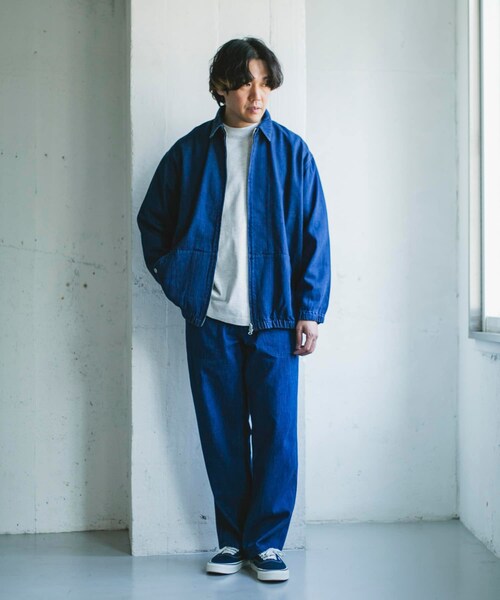 URBAN RESEARCH DOORS（アーバンリサーチドアーズ）の「Denim Zip Blouson（デニムジャケット・メンズ・INDIGO/ONE WASH・M/L/XL）」の22枚目の写真