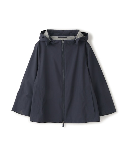 ROPE'（ロペ）の「【WEB限定/一部店舗限定】【HERNO(ヘルノ)】ゴアテックス パックライトシェル フーデットブルゾン（マウンテンパーカー・レディース・グレー/ネイビー・M/S）」の11枚目の写真
