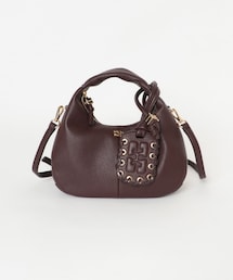 URBAN RESEARCH | GANNI　HOBO MINI GRAINED(ハンドバッグ)