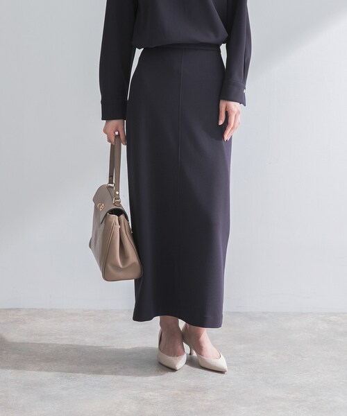URBAN RESEARCH ROSSO（アーバンリサーチロッソ）の「ストレッチジョーゼットスカート（スカート・レディース・WHITE/GREIGE/NAVY・Free）」の19枚目の写真