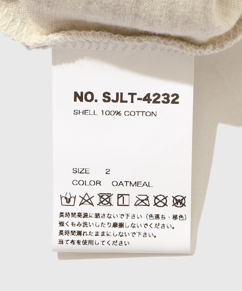 ADAM ET ROPE'（アダムエロペ）の「【TENDER PERSON/テンダー パーソン】FLOWER GARDEN TEE（Tシャツ/カットソー・メンズ・スミクロ/ライトグレー・1/2）」の15枚目の写真