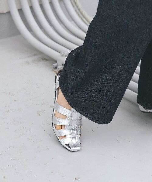 KBF（ケイビーエフ）の「フラットグルカサンダル（サンダル・レディース・BLACK/SILVER/GOLD・37/38）」の18枚目の写真