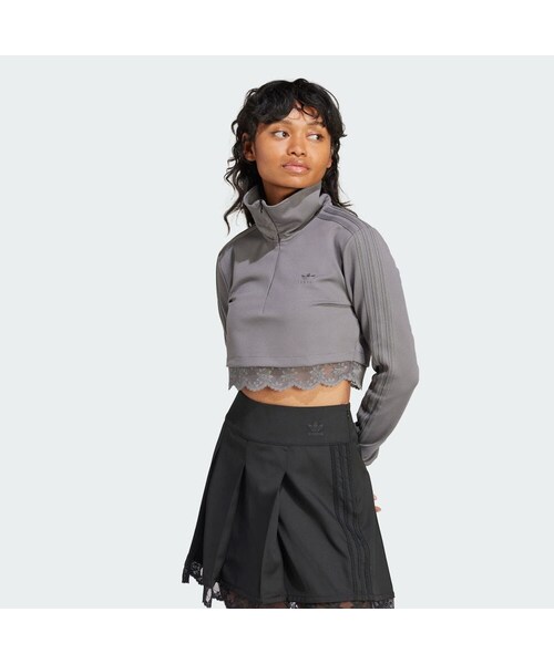 adidas（アディダス）の「トラックトップ（トップス・レディース・ブラック/グレー/グレーフォー・J/XS/J/S/J/M/J/L/J/XL/J/2XL/J/3XL/M/L/XL/2XL/XS/S/3XL/5XL）」の11枚目の写真