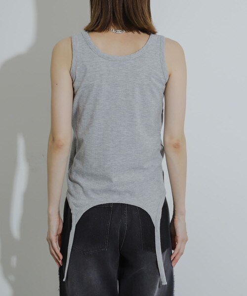 SENSE OF PLACE by URBAN RESEARCH（センスオブプレイスバイアーバンリサーチ）の「マルチウェイガータータンクトップ（タンクトップ・レディース・L.GRAY/OFF WHITE/CHARCOAL・one）」の20枚目の写真