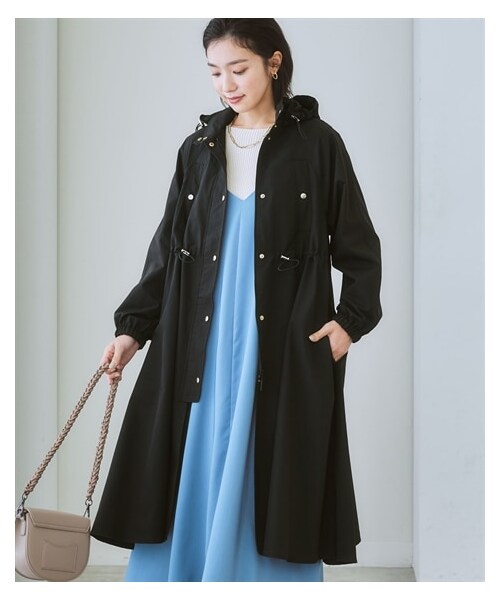 nissen（ニッセン）の「【はっ水】マウンテンパーカー（ロング丈