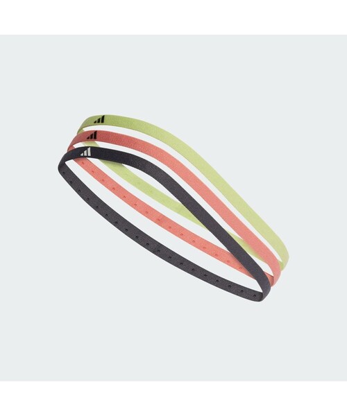 adidas（アディダス）の「ヘアバンド 3本組（アクセサリー・メンズ・ブルー/ブラック/グリーン/ピンク/ホワイト・OSFX(57-60cm)）」の18枚目の写真