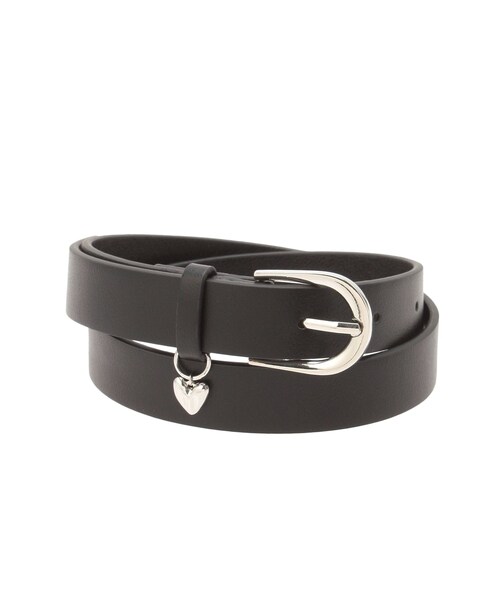 LAGUNAMOON（ラグナムーン）の「ハートチャームベルト（その他雑貨・レディース・ブラック/ブラウン・F）」の8枚目の写真