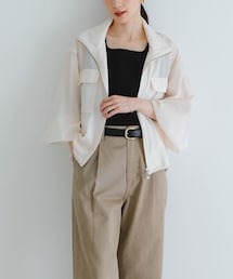 シアージップブルゾン