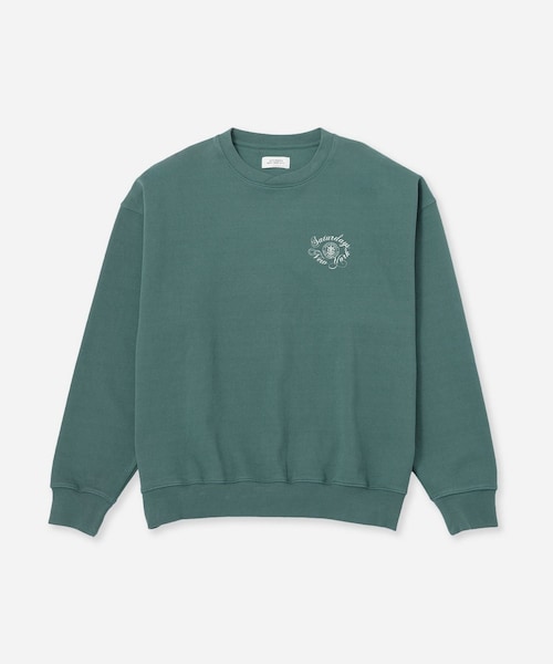 Saturdays NYC(サタデーズ ニューヨークシティ )の「Bowery Loofah Collar Sweatshirt(スウェット・レディース・グレー/ダークブラウン/グリーン・L/M/S/XL)」の11枚目の写真
