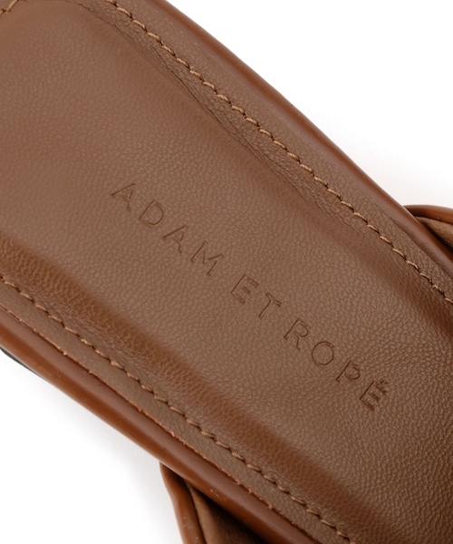 ADAM ET ROPE'（アダムエロペ）の「スクエアミュール（サンダル・レディース・ブラック/ブラウン・23.0/23.5/24.0/24.5）」の20枚目の写真