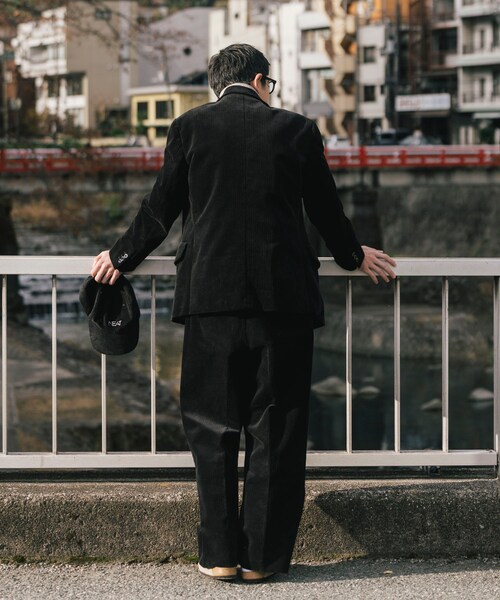 URBAN RESEARCH（アーバンリサーチ）の「『別注』NEAT×URBS　HD Corduroy Paul JKT（テーラードジャケット・メンズ・BLACK・44/46/48/50）」の8枚目の写真