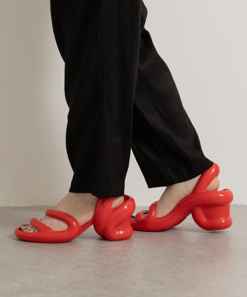 THE GOODLAND MARKET（ザグッドランドマーケット）の「CAMPER　Kobarah Bio Metallic（サンダル・レディース・045silver/046RED・37/38/39）」の4枚目の写真