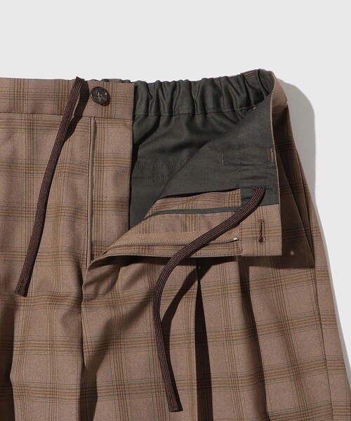 ADAM ET ROPE'（アダムエロペ）の「【DELEGANT】 ルーム スラックス（スラックス・メンズ・ブラック/チャコール/ブラウン系・L/M/S）」の13枚目の写真