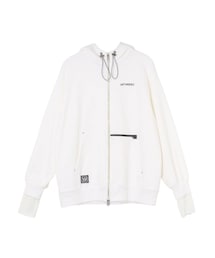 UN3D. | ARM COVER DOCKING ZIPUP HOODIE(その他トップス)
